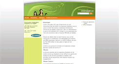 Desktop Screenshot of coop.uqar.ca